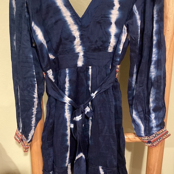 NWT Verb by Pallavi Singhee Beaded Tie-Dye Mini Dress - XS, Anthropologie - Picture 8 of 8